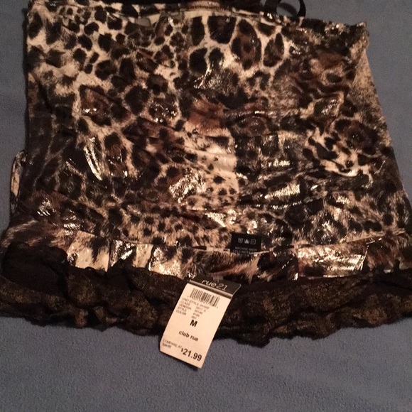 Rue 21 tube tops girls night NWT M NWOT XL - Picture 8 of 8